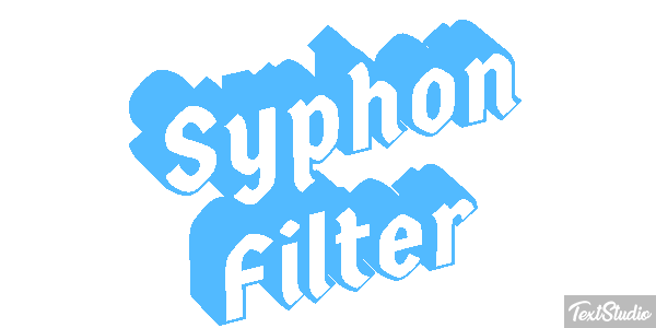 Syphon Filter Tekst effect