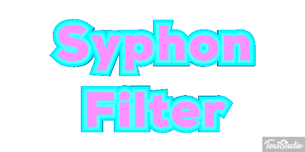 Syphon Filter Tekst effect
