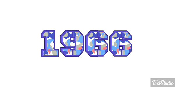 1966 Текстовый эффект