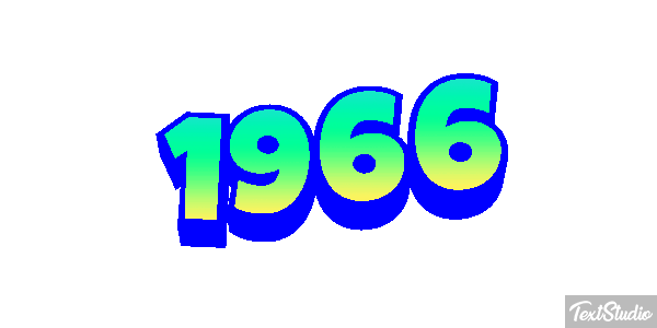 1966 Текстовый эффект