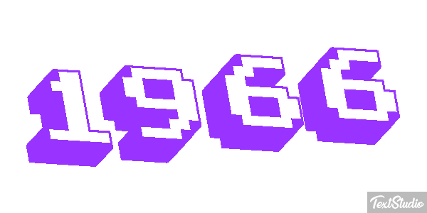 1966 Текстовый эффект