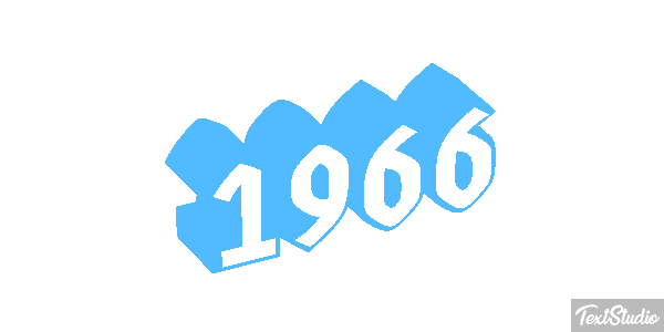 1966 Текстовый эффект