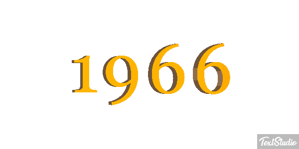 1966 Текстовый эффект