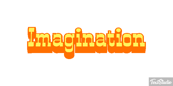 Imagination Efecto de texto