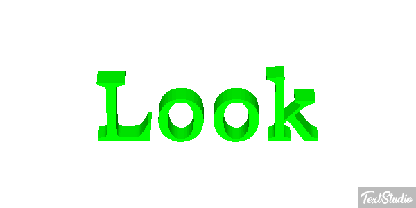 Look Efecto de texto
