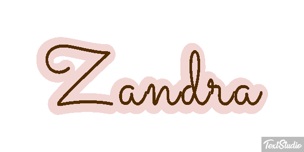 Zandra Efeito do texto