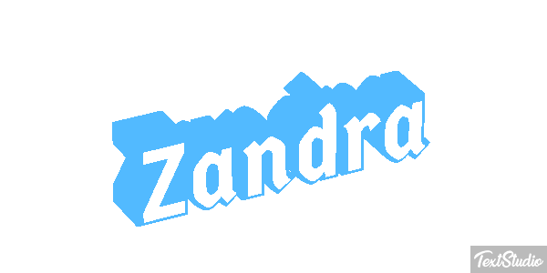 Zandra Efeito do texto