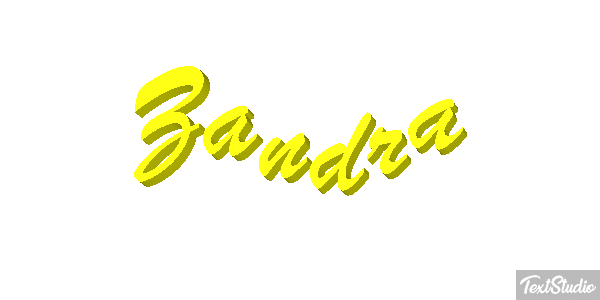 Zandra Efeito do texto