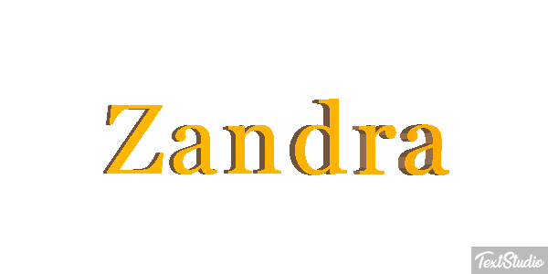 Zandra Efeito do texto
