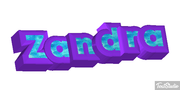 Zandra Efeito do texto