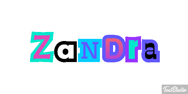 Zandra Efeito do texto