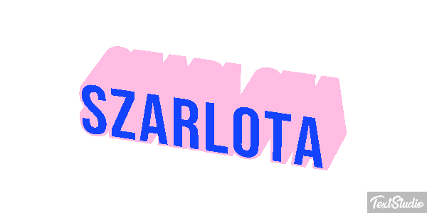 Szarlota Text effect