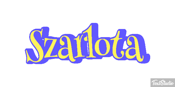 Szarlota Text effect
