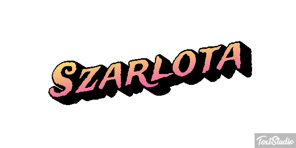Szarlota Text effect