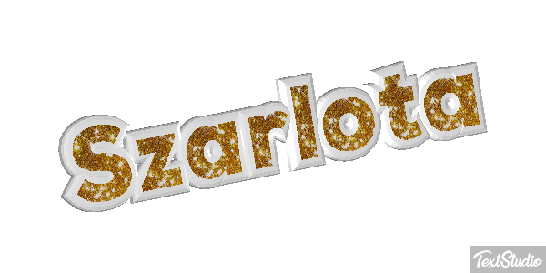 Szarlota Text effect