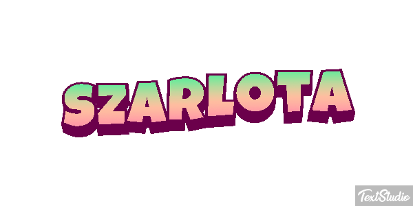 Szarlota Text effect