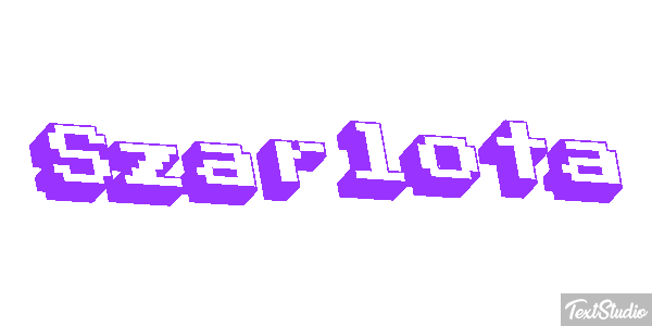 Szarlota Text effect