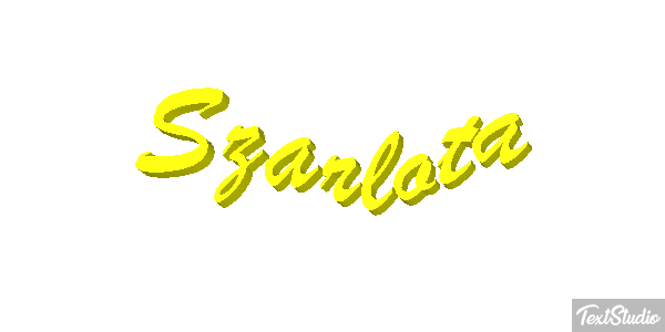 Szarlota Text effect