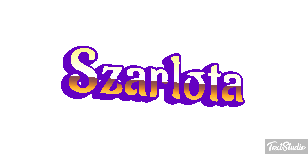 Szarlota Text effect