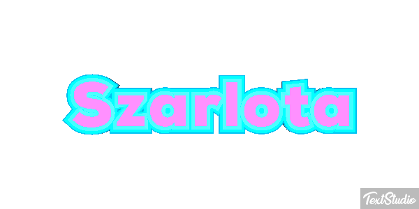 Szarlota Text effect