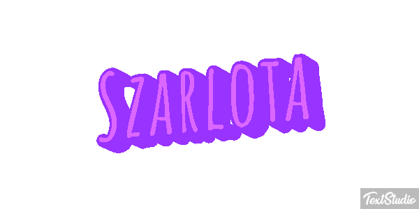 Szarlota Text effect