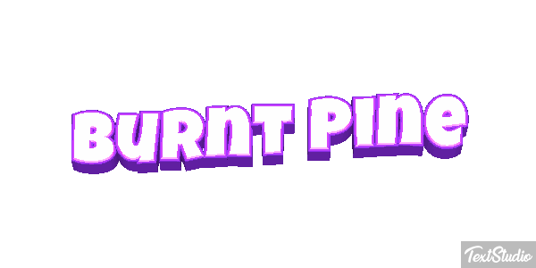 Burnt Pine Efecto de texto