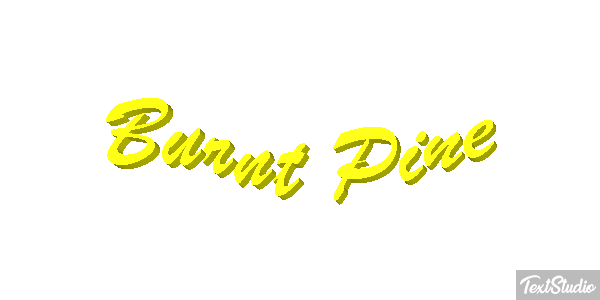Burnt Pine Efecto de texto