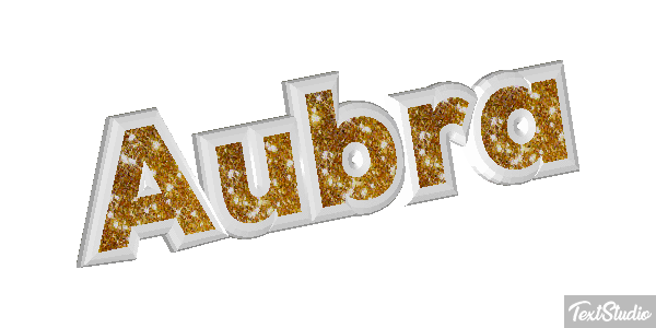 Aubra Text effect