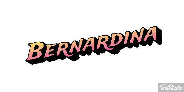 Bernardina Effetto testo