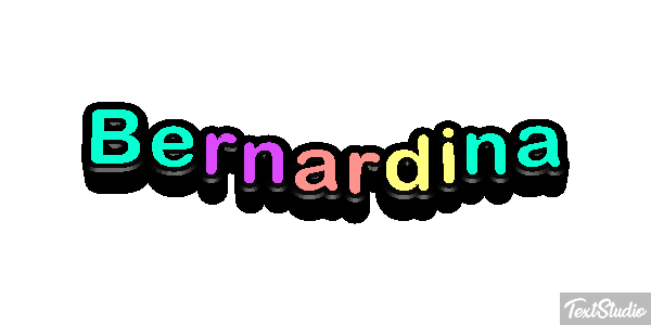 Bernardina Effetto testo