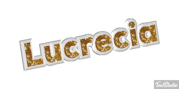 Lucrecia Efecto de texto