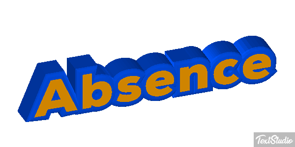 Absence Efecto de texto