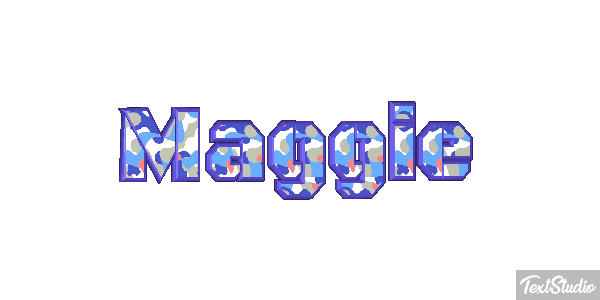Maggie Text effect