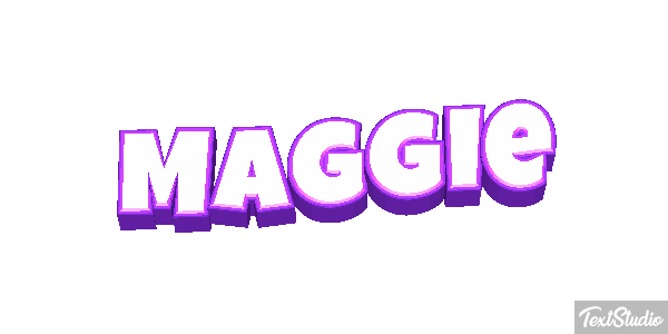 Maggie Text effect