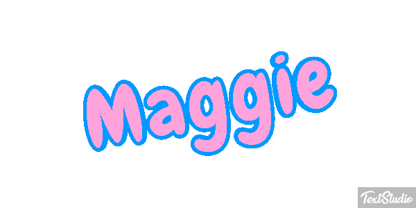 Maggie Text effect