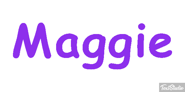 Maggie Text effect
