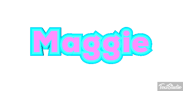 Maggie Text effect