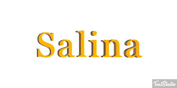 Salina Text effect