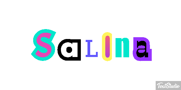 Salina Text effect