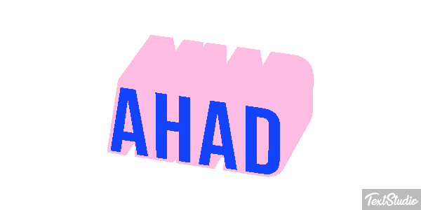 Ahad Texteffekt