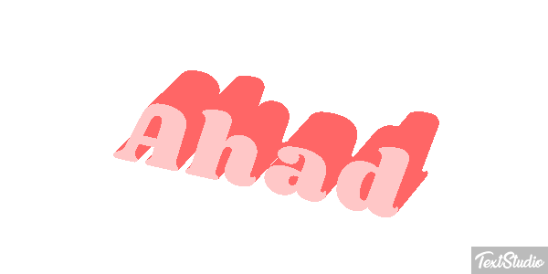 Ahad Texteffekt
