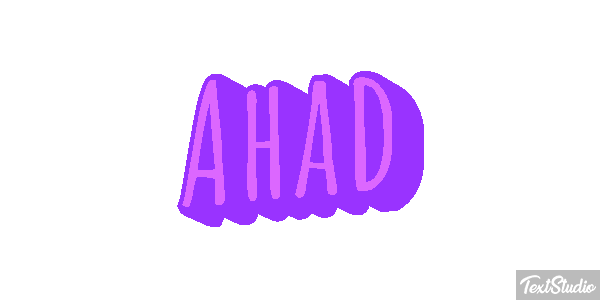 Ahad Texteffekt