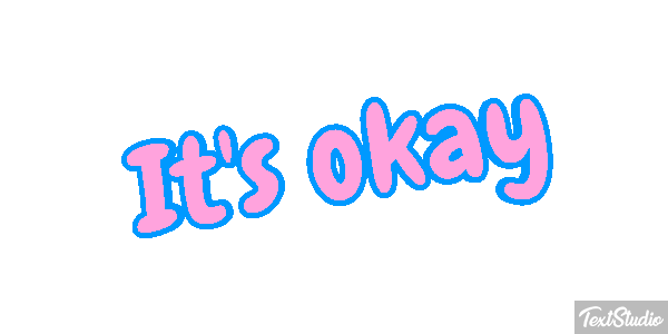 It's Okay Text effect