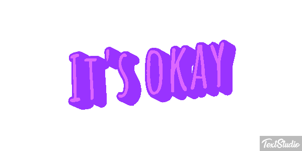It's Okay Text effect