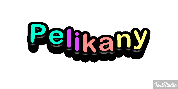 Pelikany Efekt tekstowy