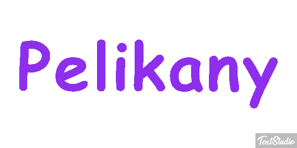 Pelikany Efekt tekstowy
