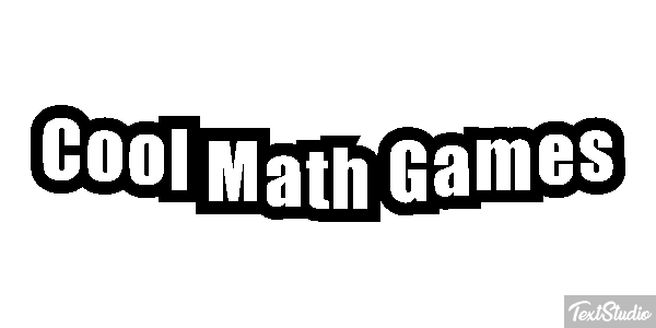 Cool Math Games Text effect