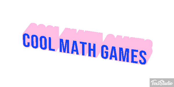 Cool Math Games Text effect