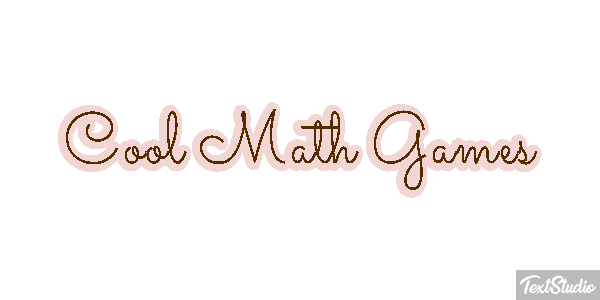 Cool Math Games Text effect
