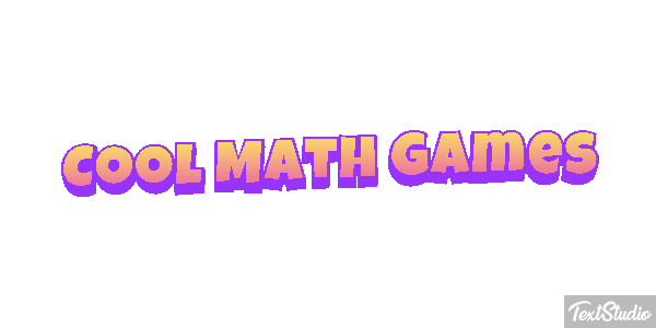 Cool Math Games Text effect